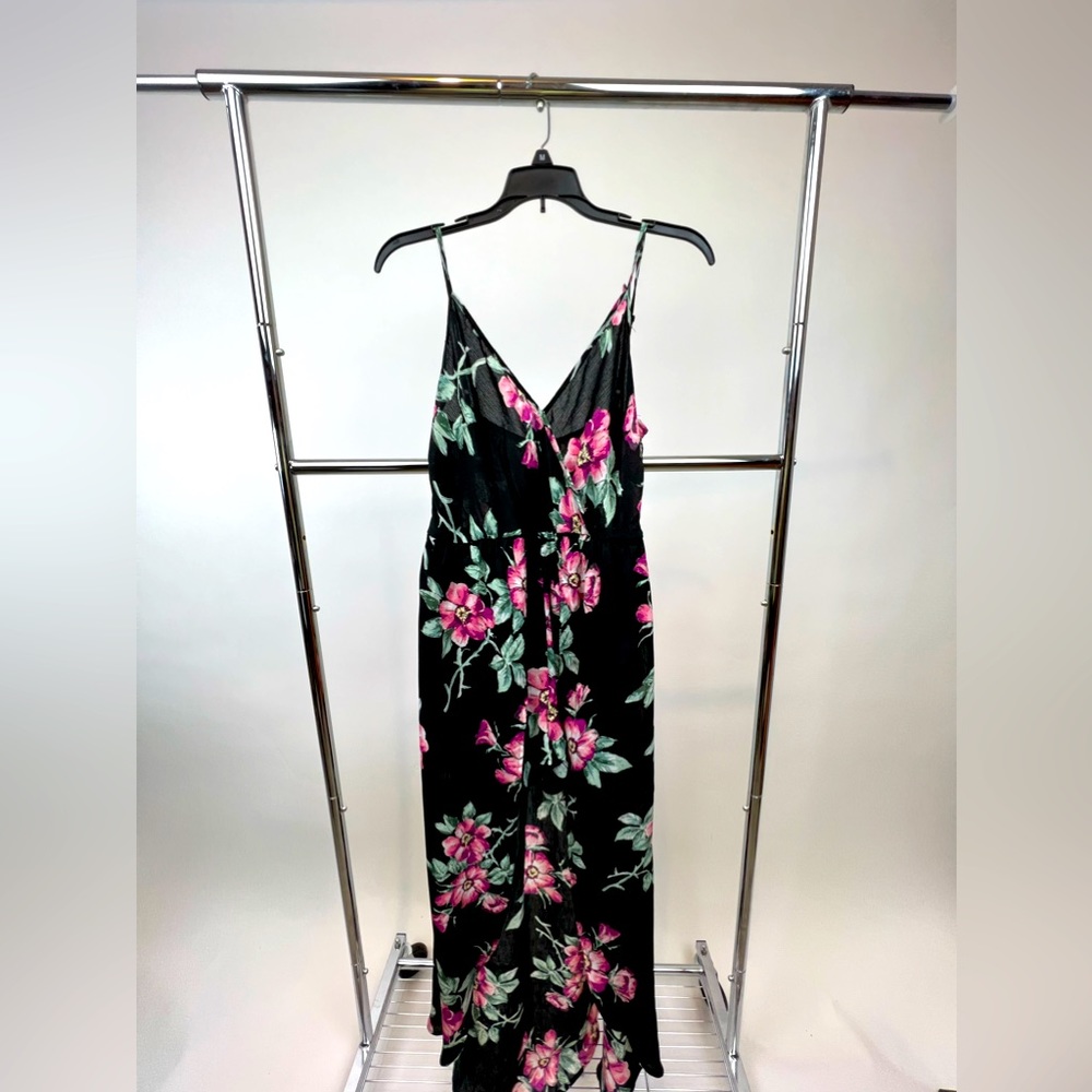 As U Wish Floral High Low Romper